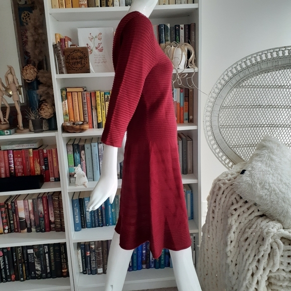 BB Dakota knitted red dress - Picture 5 of 9
